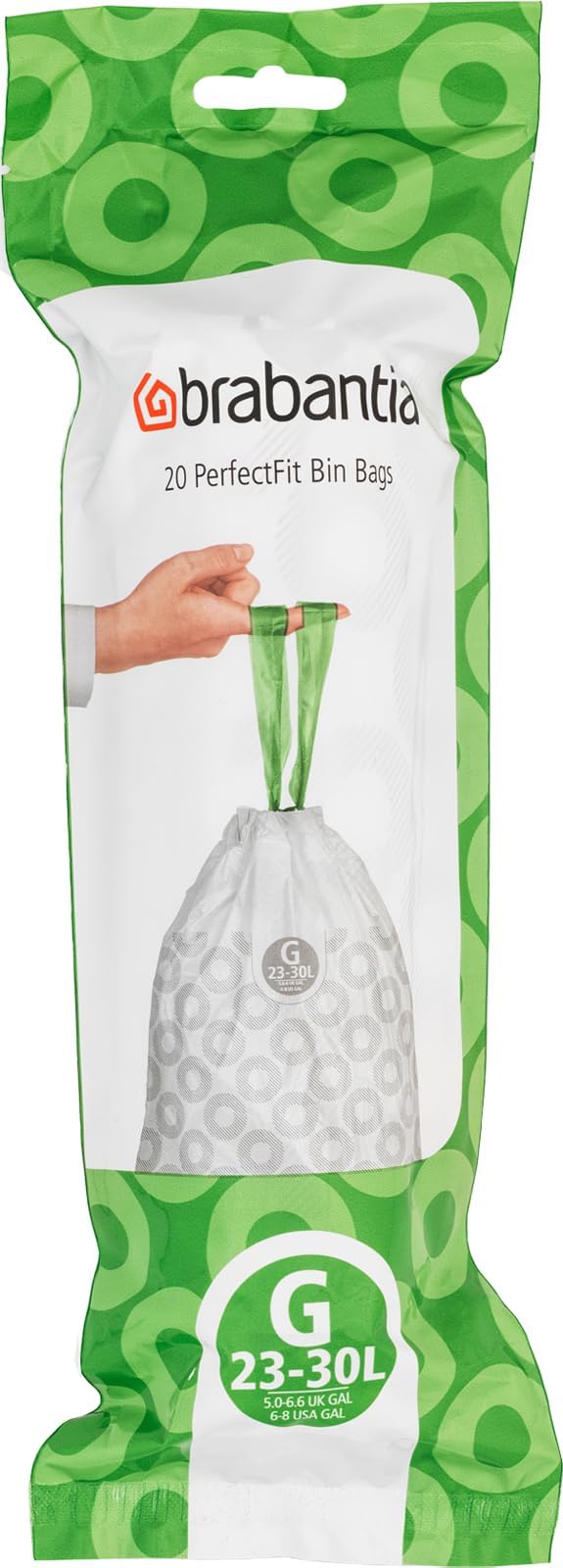 Brabantia 30L PerfectFit Garbage Bags G 23-30L 246265 roll