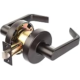 Dynasty Augusta Passage Lever Set, ADA, Grade 2, Oil Rubbed Bronze | ADA Compliant Passage Door Lever Lockset For Hallway Or Closet Use, Non-Locking, Grade 2 Heavy Duty Construction