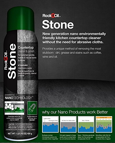 image for Rockit Oil Stone Countertop Cleaner, 16 oz