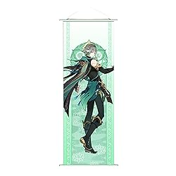 TANSHOW Genshin Impact Wall Scroll Poster Merch