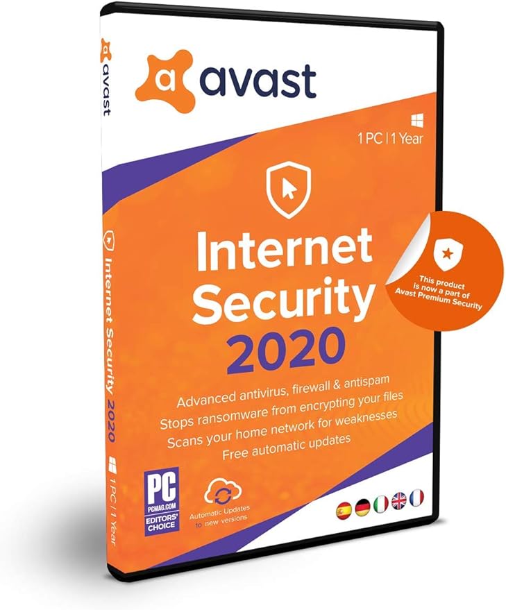 Avast Internet Security 2020 | 1 PC | 1 Year: Amazon.co.uk: Software