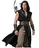 L'VOW Renaissance Hooded Surcoat Men's Medieval