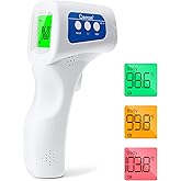 Berrcom Digital Non Contact Infrared Forehead Thermometer Contactless Thermometer 3 in 1 for Kids Infant Adult Fever Check Th