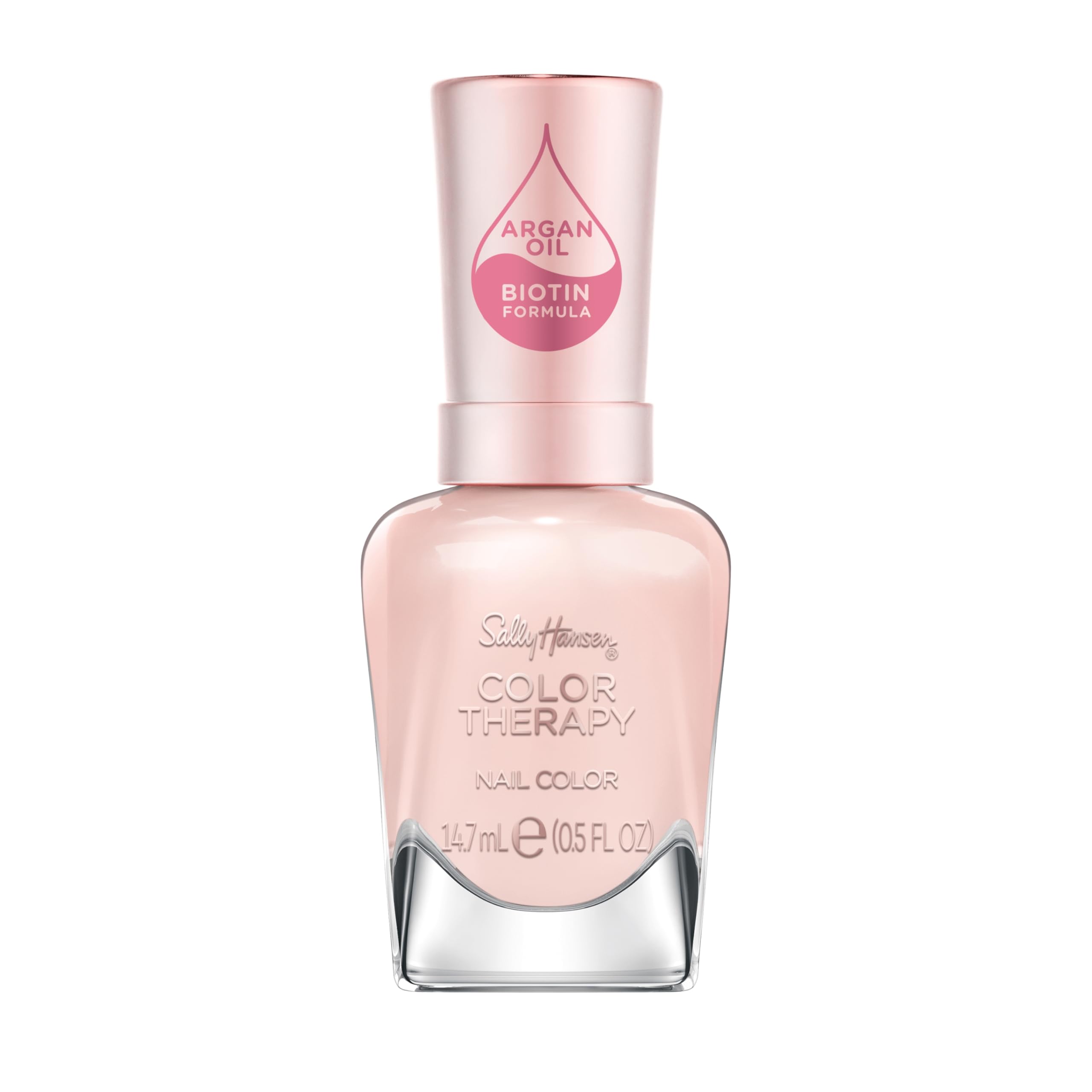 Sally Hansen Colour Therapy Nail Polish Colour 225 Savasan-ahhh, Light Pink, 14.7 ml