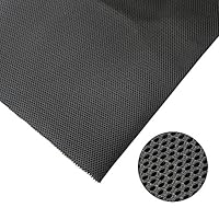 ZUINIUBI Speaker Cloth Stereo Grill Mesh Fabric Black