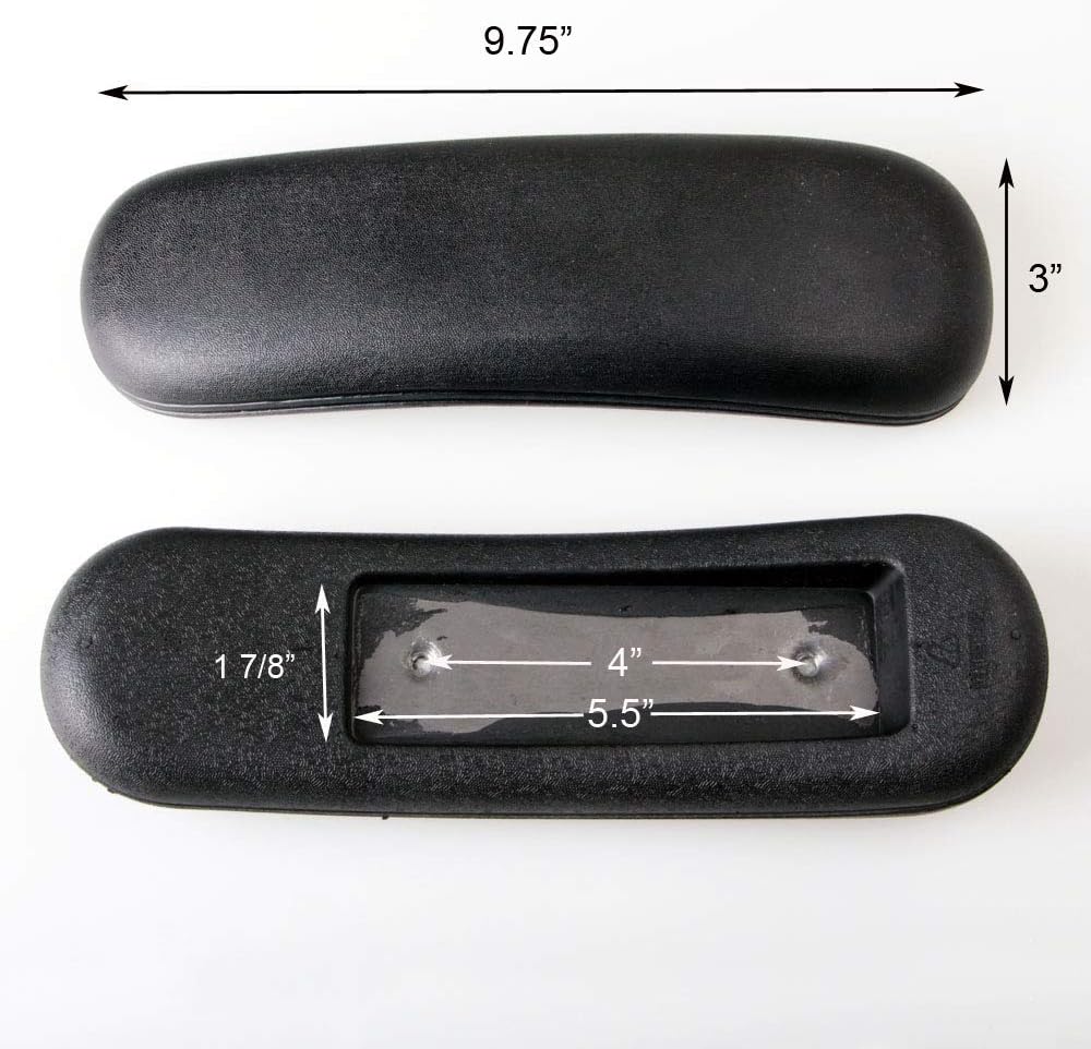 Staples Chair Arm Parts Replacement Armrest Pads 2pcs Universal 4" Mounting Hole: Home & Kitchen