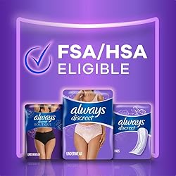 Always Discreet Adult Incontinence Underwear for
