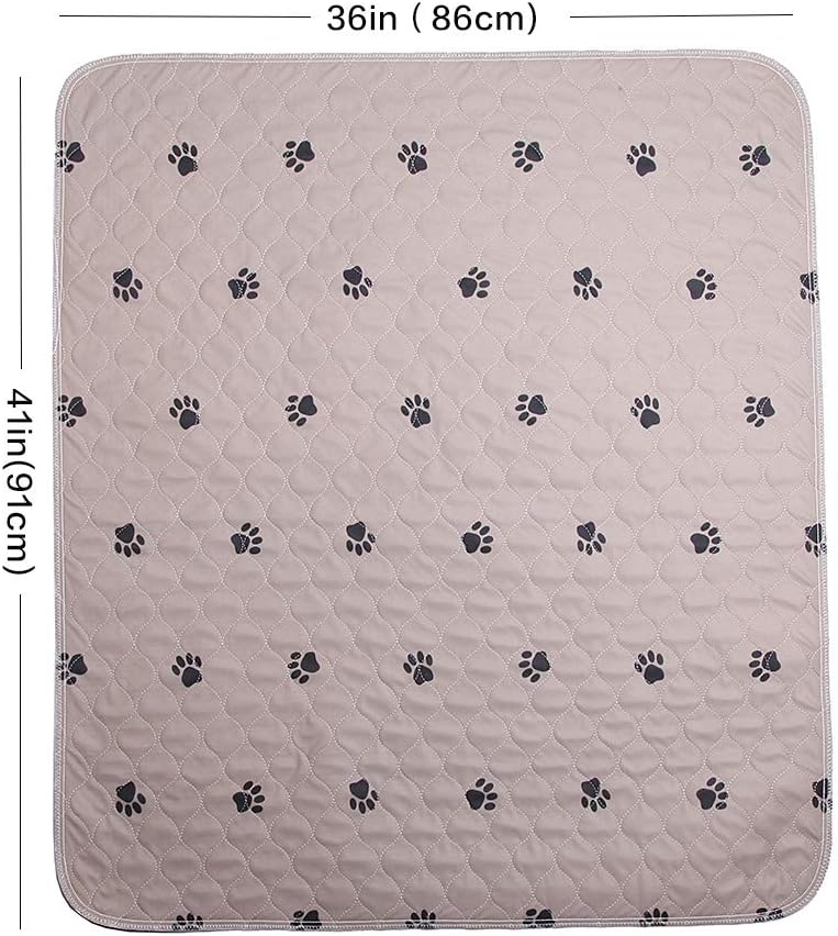 SincoPet Washable Dog Pee Pads + Free Puppy Grooming Gloves, Puppy Pads, Reusable Pet Training Pads, Large Dog Pee Pad (36x41)/Waterproof Pet Pads for Dog Bed Mat/Super Absorbing Whelping Pads : Pet Supplies