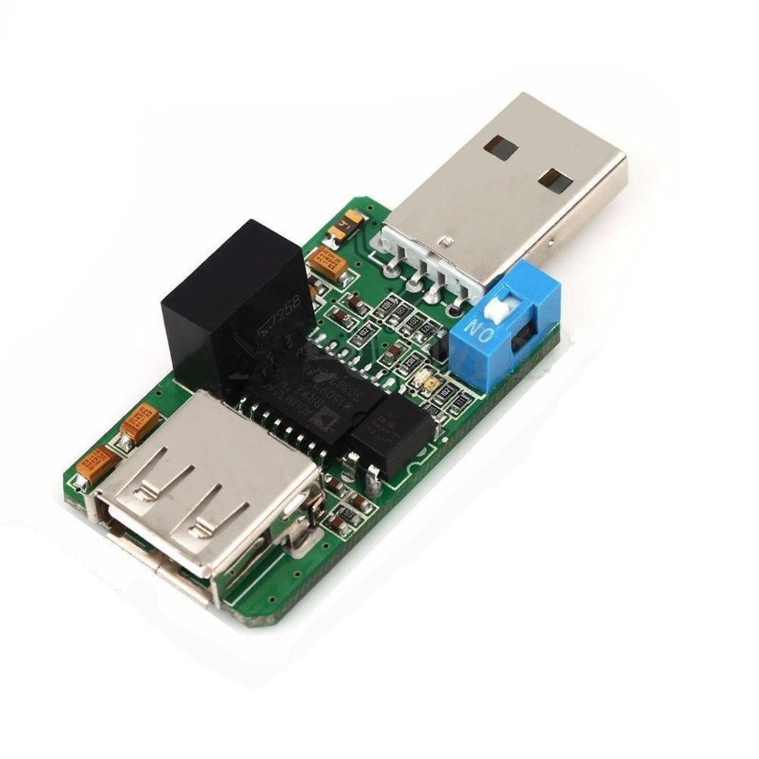 Hailege ADUM3160 USB Isolator B0505S 1500V Voltage Isolator Coupling Protection Board Support 12Mbps 1.5Mbps for AVR-JTAG AVRISP JET51 J-Link XDS100 USBASP USBHID
