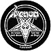 Venom In League With Satan Patch Black Metal Band Music Woven Sew On Applique