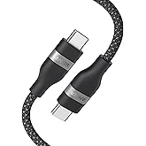 Anker Nano USB C Cable, 240W 3FT Flexible Multi-Color Braided Cord, Fast Charging Type C Charger for iPhone 17/16 Series, Mac