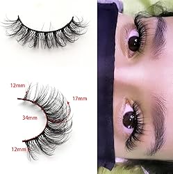 Veleasha Russian Strip Lashes DD Curl False