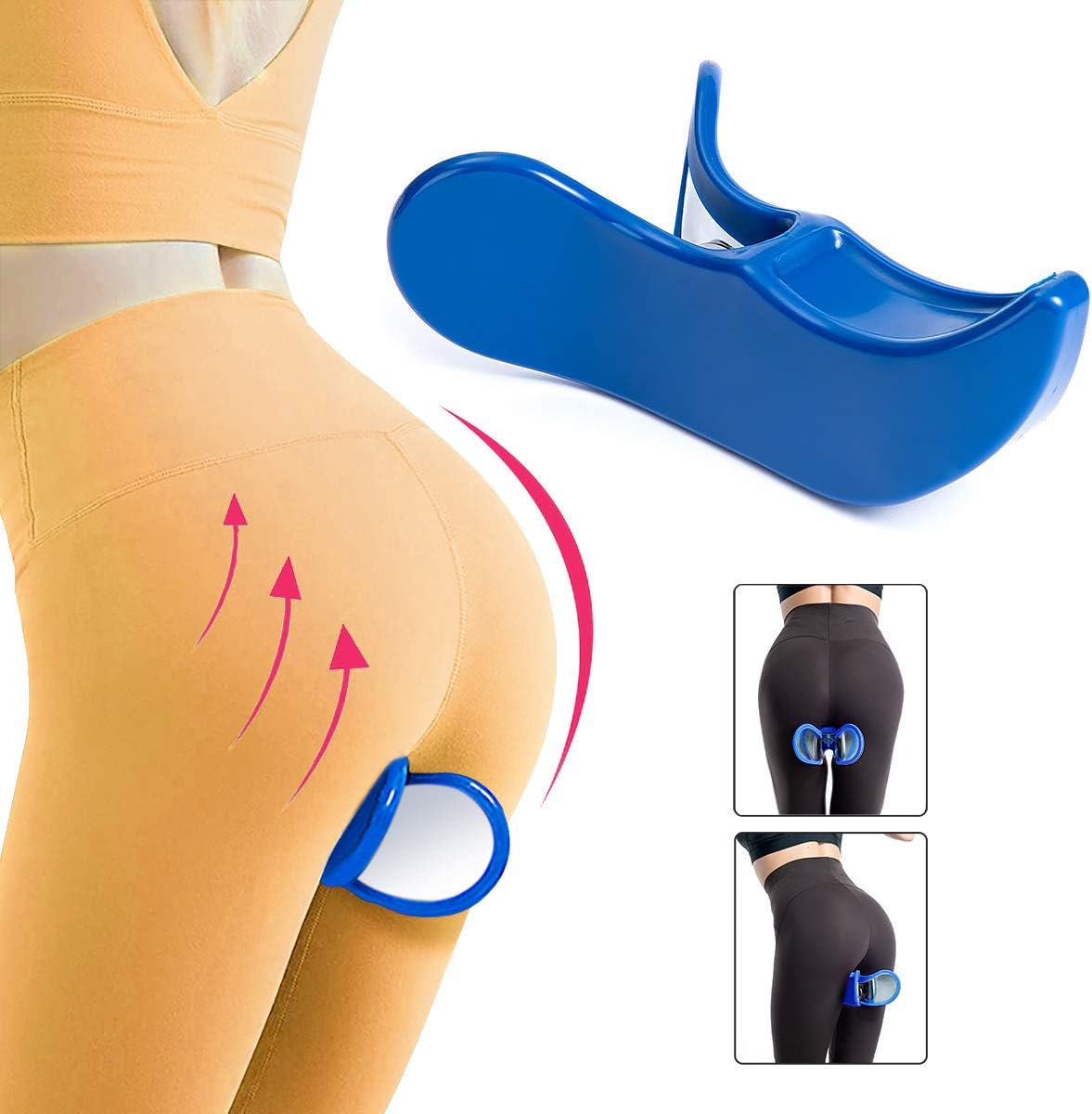 LVCHEN Hip Trainer Buttocks Lifting Pelvic Floor Muscle and Inner Thigh Trainer Hips Exerciser Bladder Control Device: Sports & Outdoors