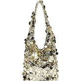 Extolove Sequin Bag Bling Purses for Women Sparkly Evening Bag Hobo Glitter Purse Handbag for Party Wedding