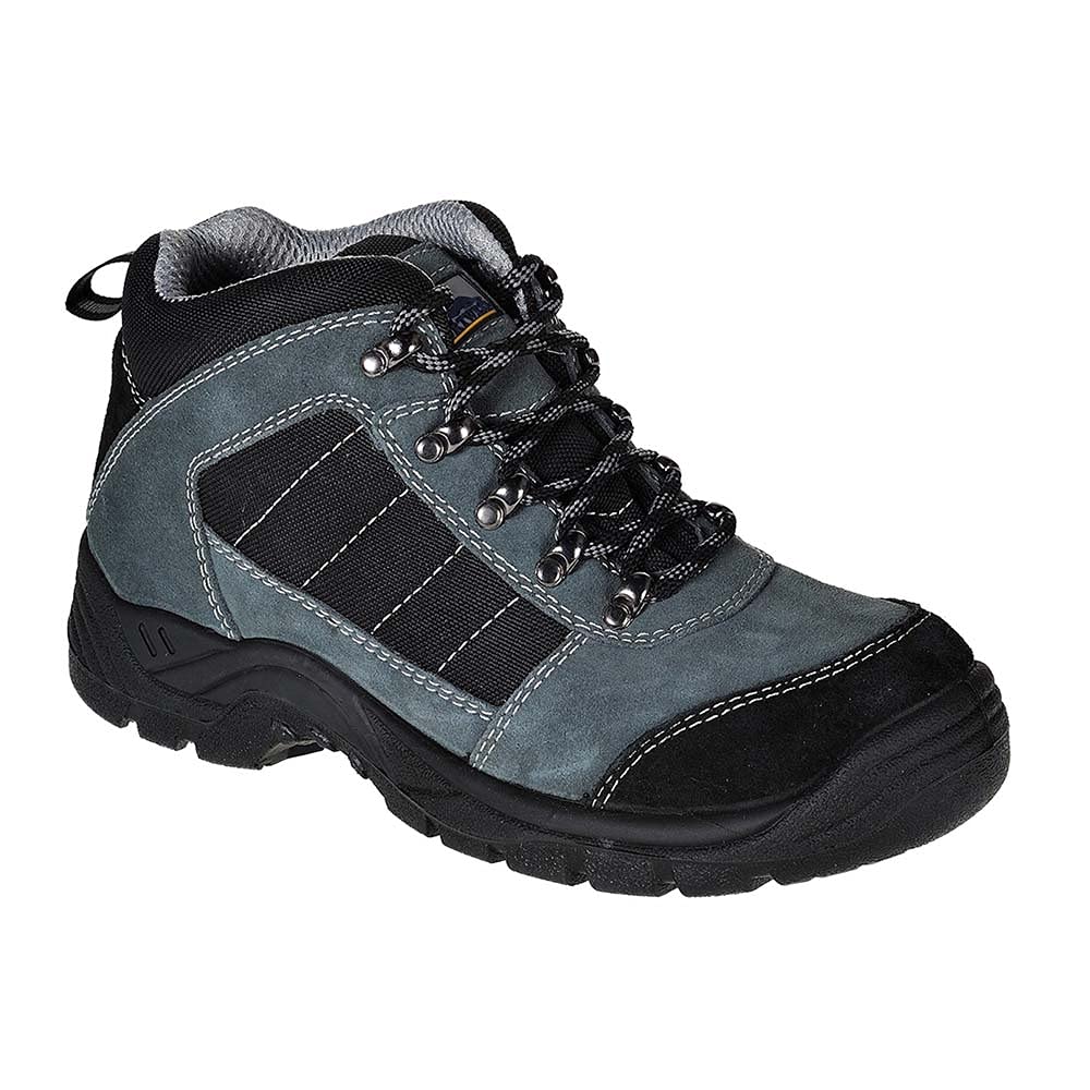 Portwest FW63BKR45 Steelite Trekker Boot, S1P, Regular, Size: 45/1, Black