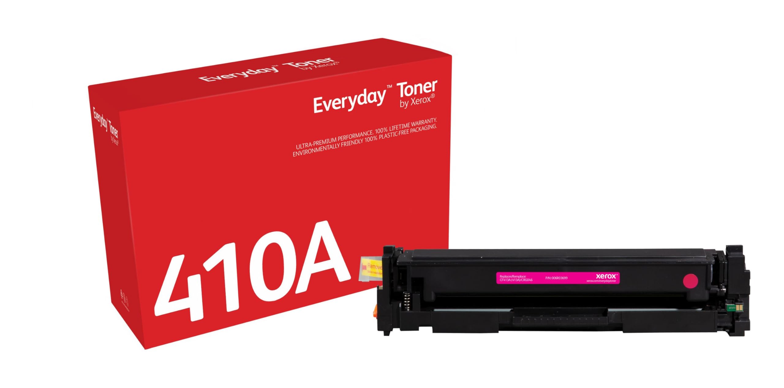Xerox Everyday Compatible HP 410A CF413A Magenta Toner, Standard Capacity