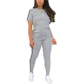Nimsruc Two Piece Sets For Women Summer Casual Sweatsuits