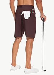 JWM Mens 9" Stretch Golf Shorts - Lightweight
