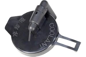 ZNB 164710A030 Engine Coolant Expansion Tank Cap for Toyota Sienna 2004-2010 for Lexus RX350 2004-2009 Plastic 1Pc Black