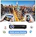 WOWOTO H8 Video Projector DLP LED 1280x800 HD Support 1080P Android System WiFi & Bluetooth Home Theater Portable Mini Cinema Projectors 2500 Lumens (Warranty Included)