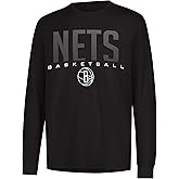 Ultra Game NBA Boys Long Sleeve Athletic Quick Dry Performance T-Shirt