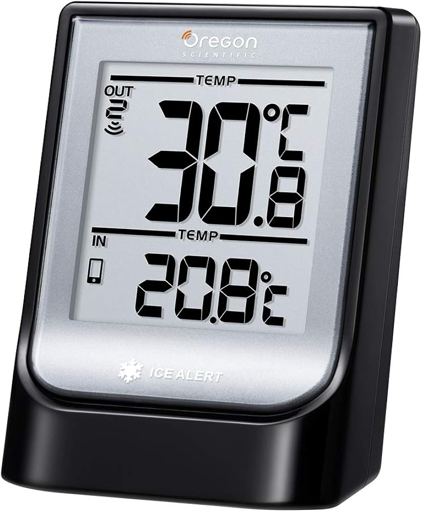 Oregon Scientific EMR211X - Termómetro con función bluetooth