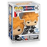 Epic Collectibles Pop Anime: Bleach - Ichigo (Getsuga Tensho Technique) Exclusive Vinyl Figure Bundled with Box Protector Compatible for Funko