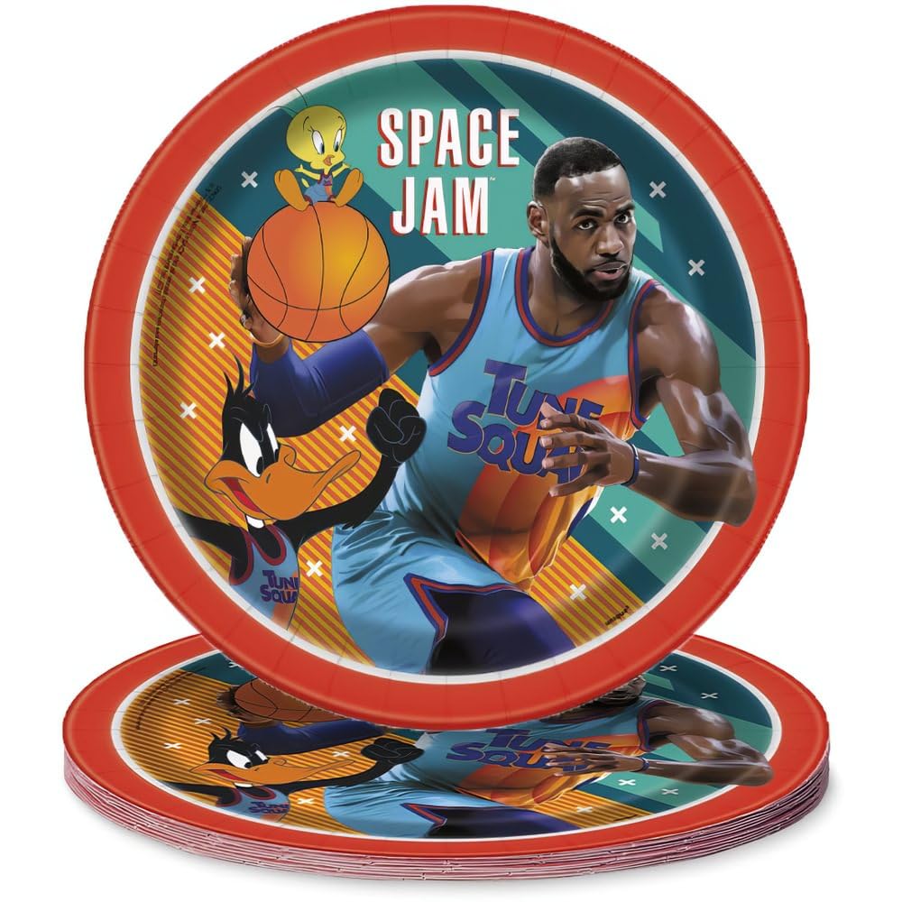 Unique Space Jam 9 Inch Dinner Plates