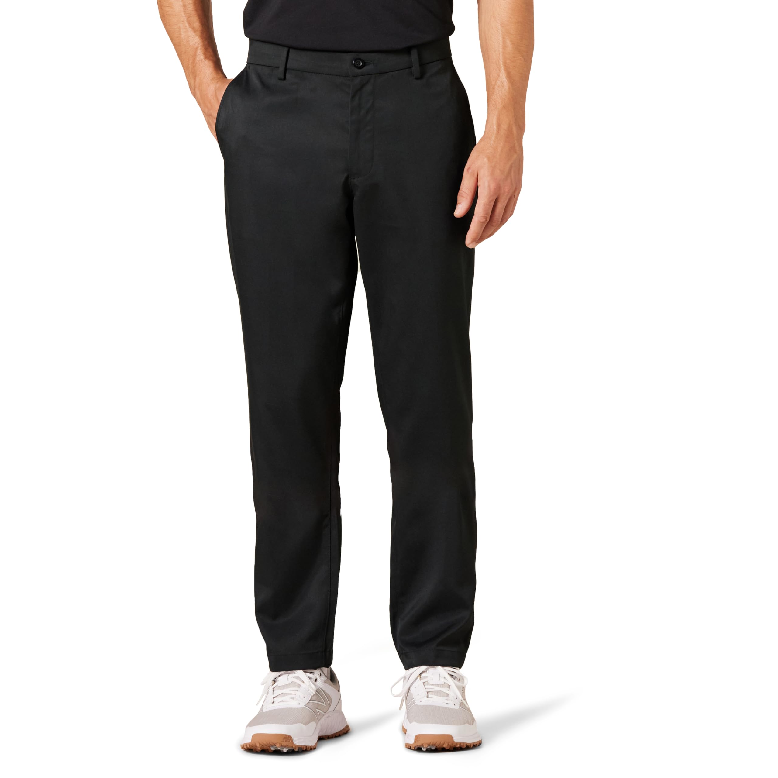 Photo 1 of Amazon Essentials Men's Athletic-fit Stretch Golf Pants (Available in Big & Tall), Black, 48W x 28L