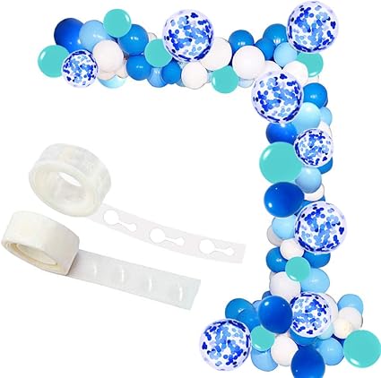 Amazon Com Balloon Arch Garland Kit 100 Pieces Royal Blue