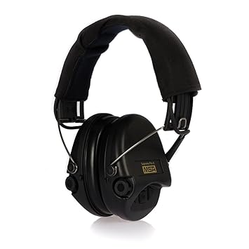 MSA Sordin - Cascos de diadema Supreme Pro X, color negro