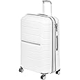 Samsonite Freeform Hardside Expandable with Double Spinner Wheels, White, Carry-On 21-Inch