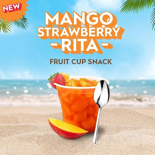 DEL MONTE ESCAPES MANGO STRAWBERRY – RITA 2-7 OZ CUP