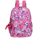 Kipling Women's Seoul Prt 15" Laptop Backpack, Durable, Roomy with Padded Shoulder Straps, Built-In Protective Sleeve