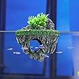 MWYZGmold Floating Fish Tank Decor - Cute Diver & Island Set For Aquarium, Betta, Goldfish 10 thumbnail image