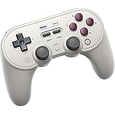 8BitDo Pro 2 Bluetooth Controller for Switch/Switch 2, Hall Effect Joysticks, 2 Pro Back Paddle Buttons, Wireless Gaming Cont