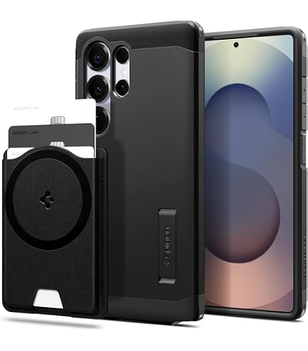 Amazon.com: Spigen Tough Armor MagFit (Black) Designed for Galaxy