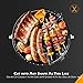 BBQ Grill Mat, PAPAYAY Non-stick Grill Mats, Barbecue Utensil for Gas, Charcoal, Electric Grills, Set of 2, 13 x15.75 Inches