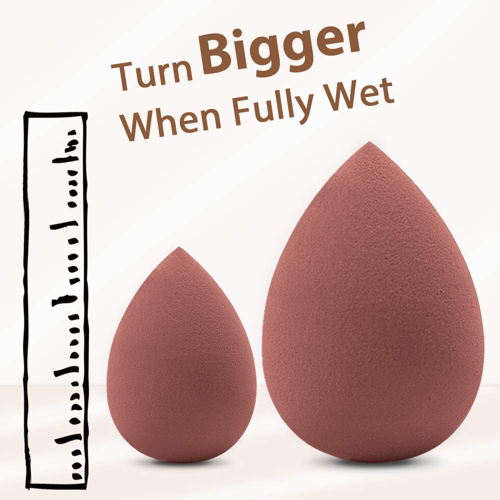 BAIMEI 4Pcs Makeup Sponge Blender Set, Multi-shape Blending Sponges for Dry & Wet Use, Multi-color Foundation, Blush Beauty Sponges : Beauty