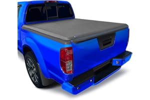Tyger Auto T1 Soft Roll-up Truck Bed Tonneau Cover Compatible with 2005-2021 Nissan Frontier; 2009-2012 Suzuki Equator | 5' (59") Bed | TG-BC1N9034, Black