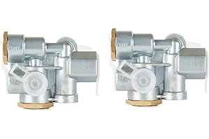 HPOPUAUTO 110500 Trailer Spring Brake Control Valve Compatible with Sealco 110500X 170.110500 065438 51131 Emergency Stop Priority Parking