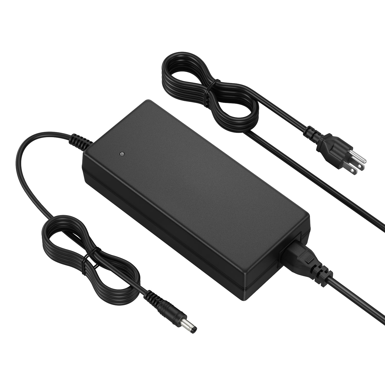 Photo 1 of 24V 5A Power Supply, 120W AC to DC Converter Adapter with 5.5x2.1mm Plug, 100-240V Input, US Plug for LED Strips, CCTV Cameras, Routers, and Low Voltage Devices - Stable, Reliable Power Solution