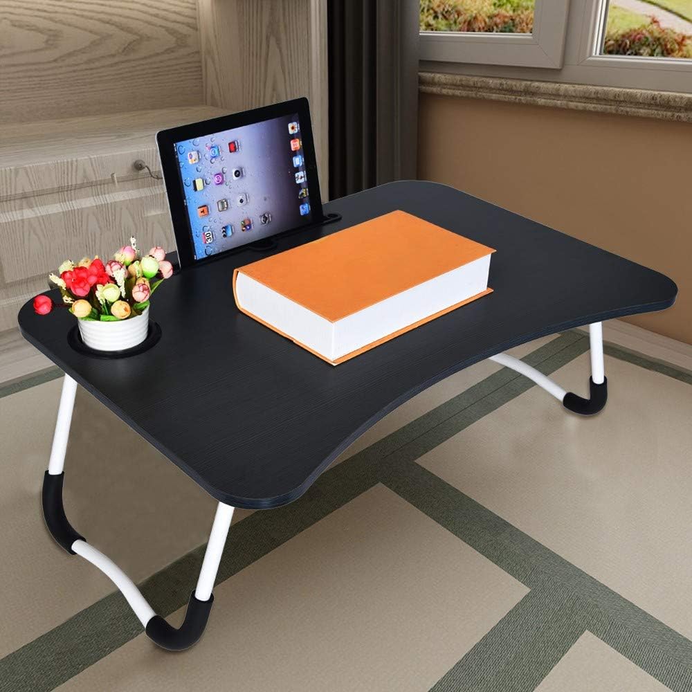 Portable Notebook Stand Bed Lazy Laptop Table Small Desk Breakfast