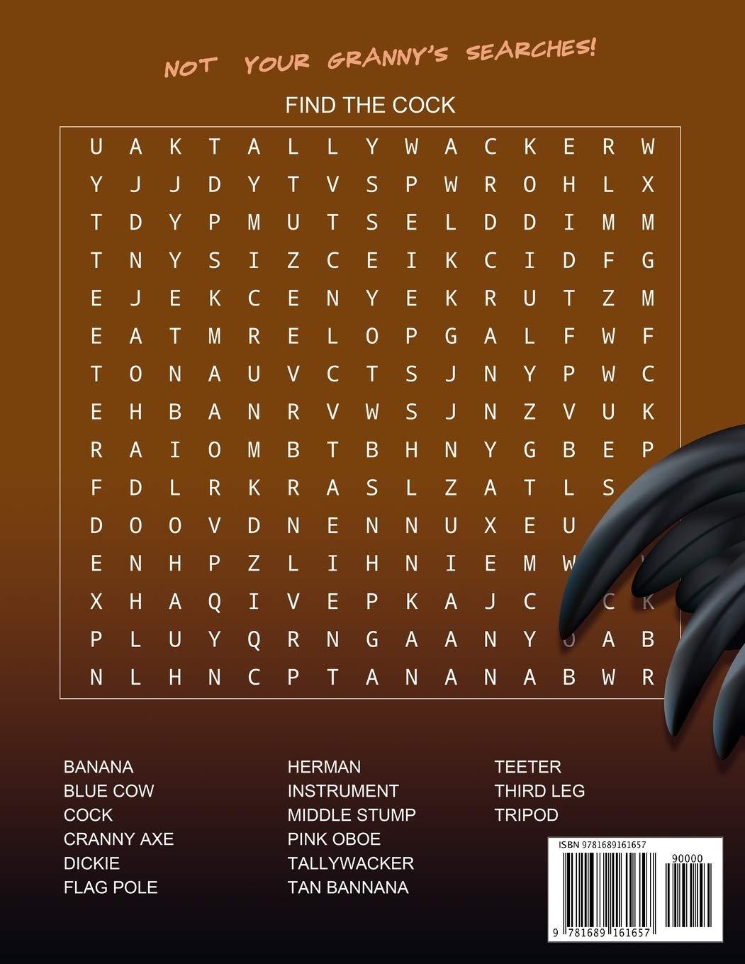 Word Search Book For Adults - COCK - Large Print - And Other Dick Related Synonyms - Puzzle Book: Funny Offensive Bad Cuss Words - NSFW