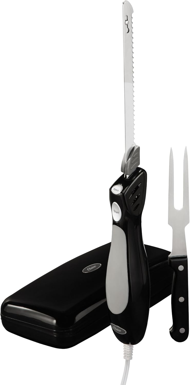 Oster Electric knife, Black/Silver: Electric Knives: Kitchen & Dining