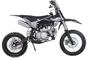 X-PRO 125cc Dirt Bike Adults Pit Bikes Youth Dirt Pitbike 125 Dirt Bike，Black