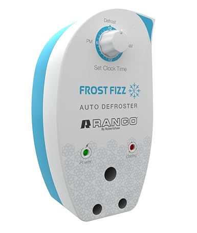 FROST FIZZ Plastic Auto Defroster for Single Door Refrigerator (White)