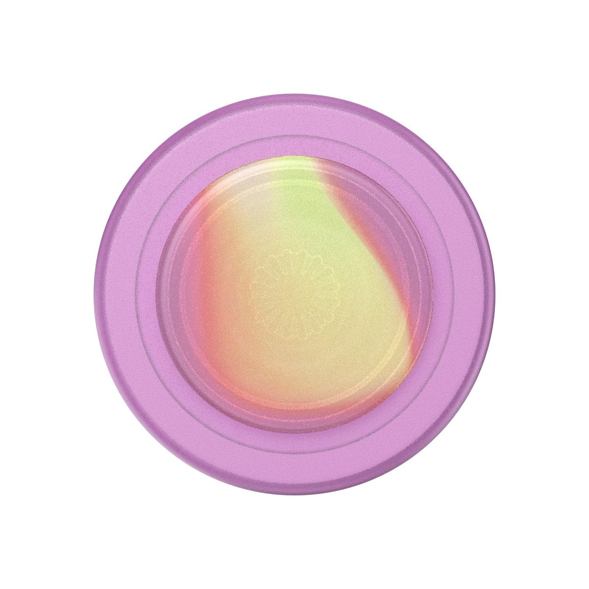 PopSockets Phone Grip for MagSafe with Kickstand, Magnetic Stand, Swappable Top, Secure Hold for iPhone MagSafe Cases, Phone & Tablet Grip - Aurange Translucent