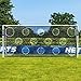 Net World Sports Forza Soccer Goal Target Sheets | Shooting Training Equipment for Strikers [9 Sizes] (Goal NOT Included)