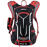 ANMEILU Outdoor Cycling Backpack, 18L, Black